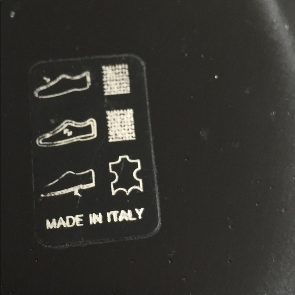 EUC St John black fabric/mesh metallic stilettos - Picture 7 of 13